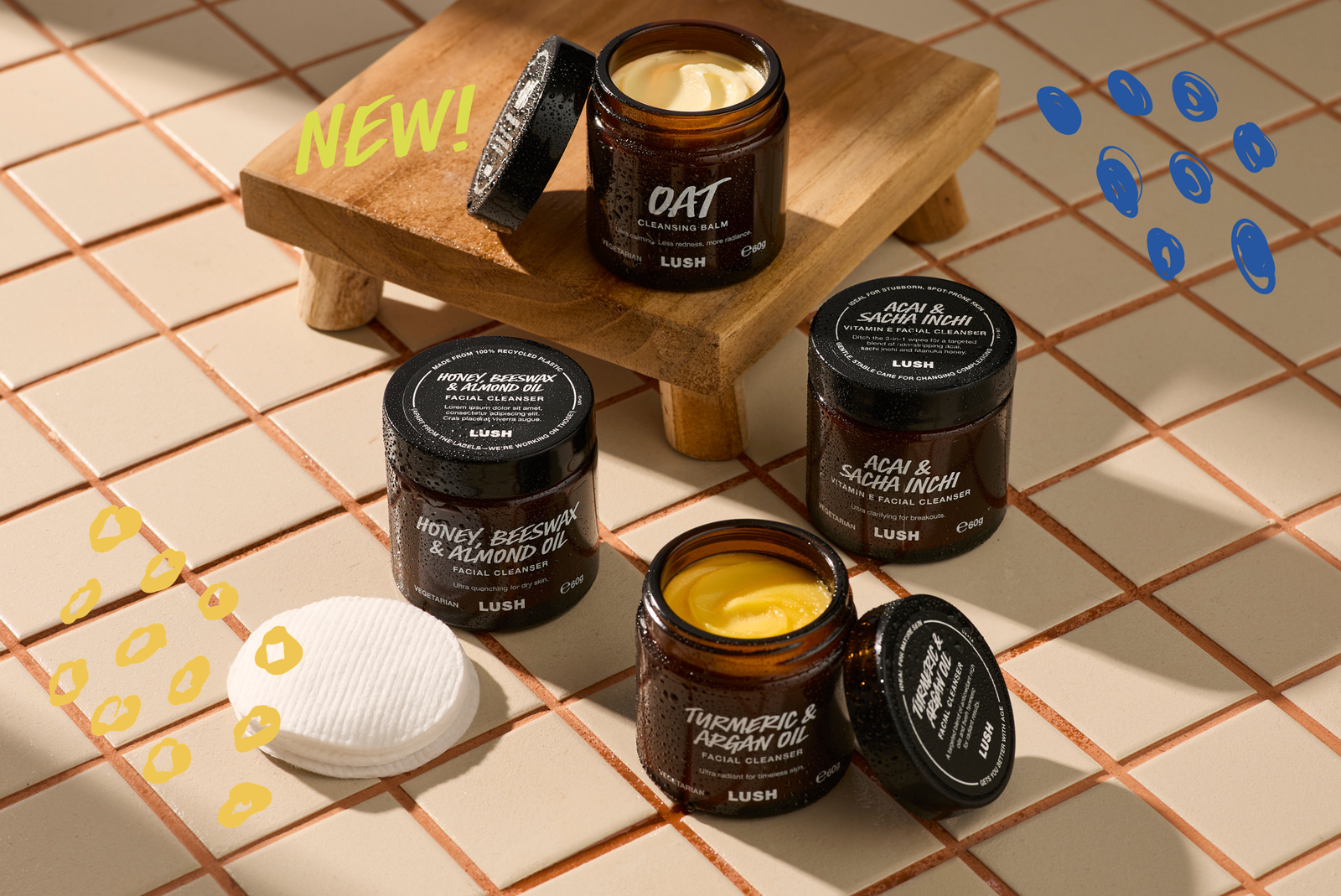 Unsere neuen Gesichtsreiniger