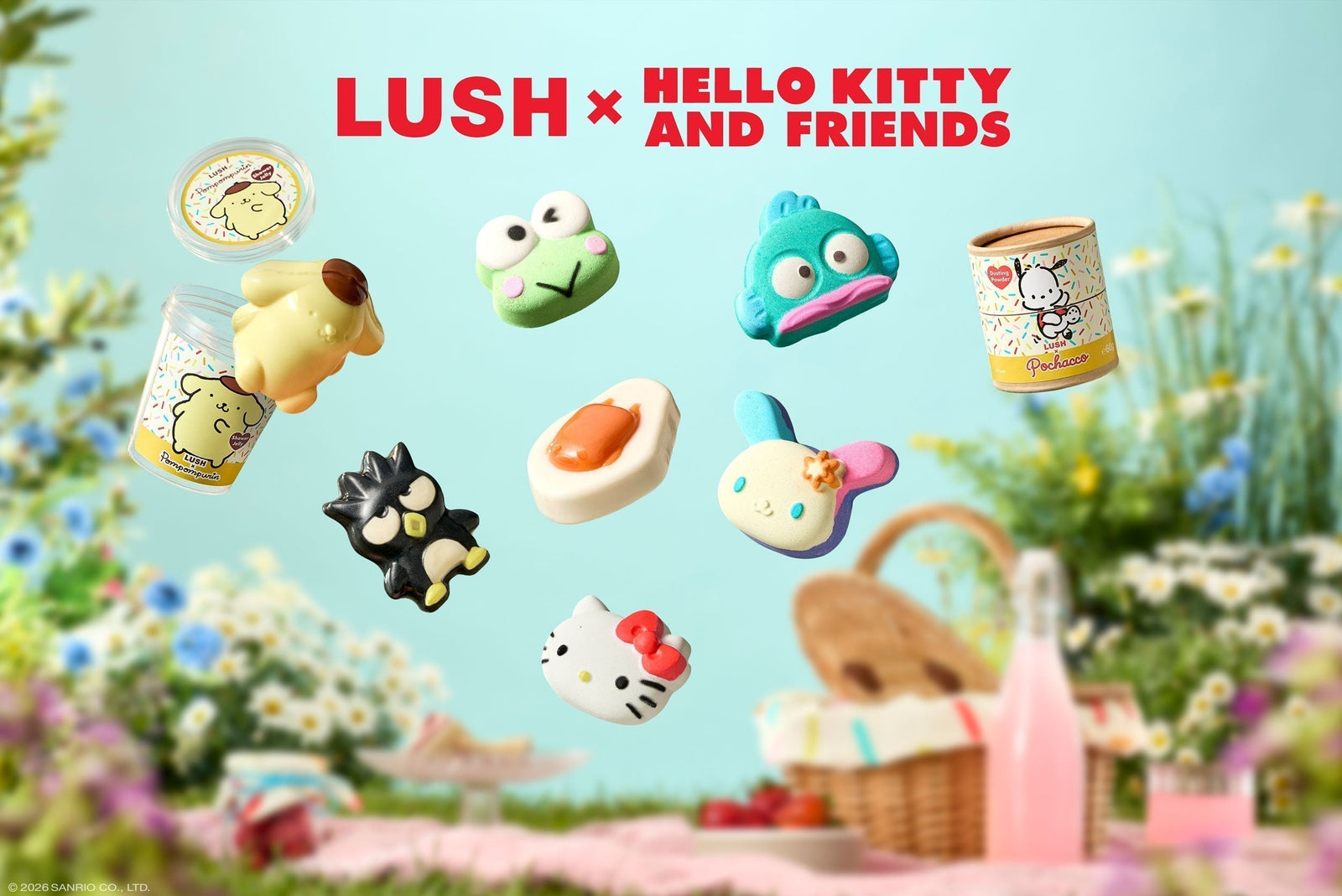 LUSH X Hello Kitty And Friends