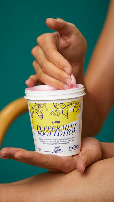 Peppermint Foot Lotion