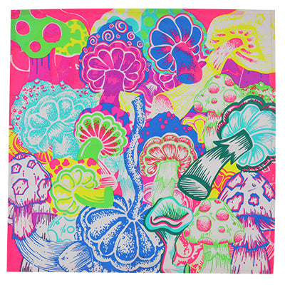 Neon Mushrooms
